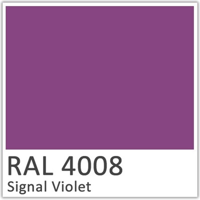 Signal Violet Polyester Flowcoat - RAL 4008