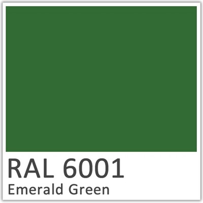 Emerald Green Polyester Flowcoat - RAL 6001