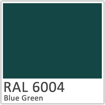 Blue Green Polyester Flowcoat - RAL 6004