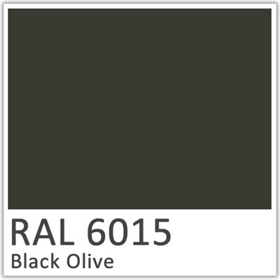 Black Olive Polyester Flowcoat - RAL 6015