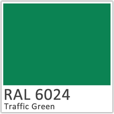Traffic Green Polyester Flowcoat - RAL 6024