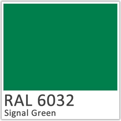 Signal Green Polyester Flowcoat - RAL 6032