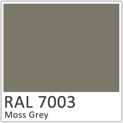 Moss Grey Polyester Flowcoat - RAL 7003