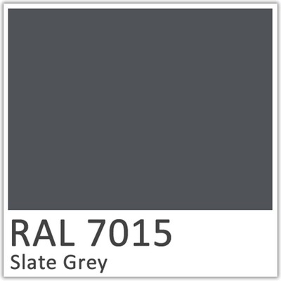 Slate Grey Polyester Flowcoat - RAL 7015