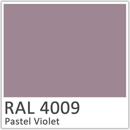 Pastel Violet Polyester Flowcoat - RAL 4009