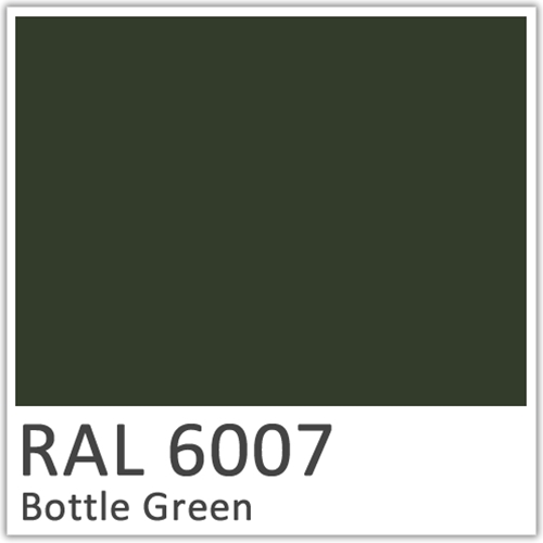 Bottle Green Polyester Flowcoat - RAL 6007
