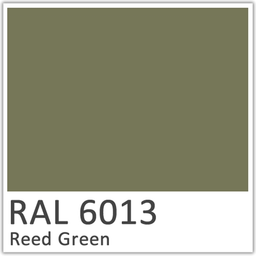 Reed Green Polyester Flowcoat - RAL 6013