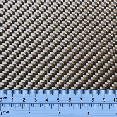 Carbon Fibre Cloth 375g/m twill weave - 1 mt width