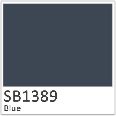 SB Blue 1389 Polyester Flowcoat