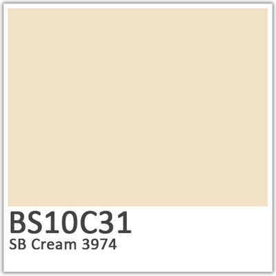 BS10C31 (GT) - Polyester Pigment SB Cream 3974