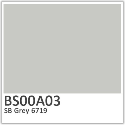 Polyester Flowcoat (BS00A03) SB Grey 6719
