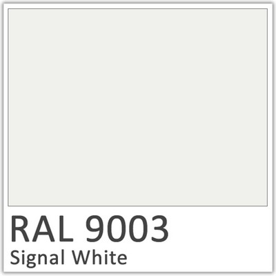RAL 9003 (GT) Polyester Pigment - Signal White