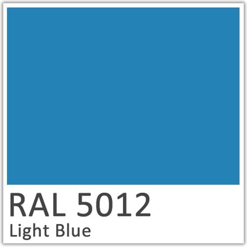 RAL 5012 Light Blue Spray Polyester Flowcoat GT-900